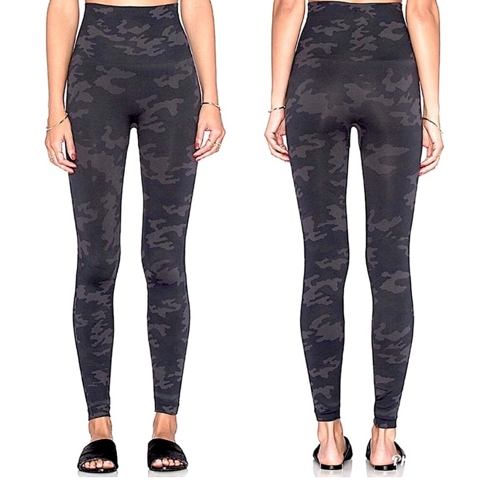 SPANX Camo High-Waisted Leggings
